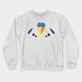 White Parakeet Beak (Male) Crewneck Sweatshirt